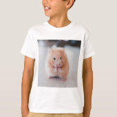 Cute Hamster Love Animals T-shirt (Voorkant)
