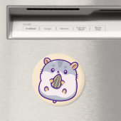 Cute Hamster Magneet (Insitu (Vaatwasser))