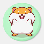 Cute Hamster Magnet (Voorkant)