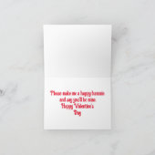 Cute Hamster Met Hart Kaart (Binnen)