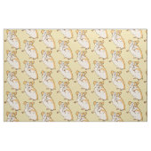 Cute Hamster Pattern Stof (Fat Quarter)