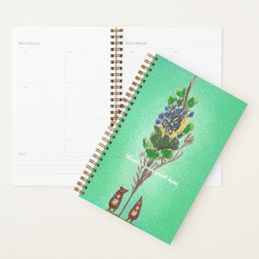 cute hamster  planner (Display)