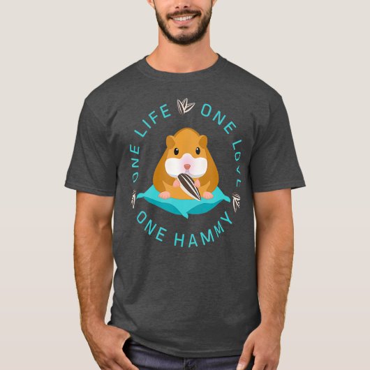 Cute Hamster T-shirt (Voorkant)
