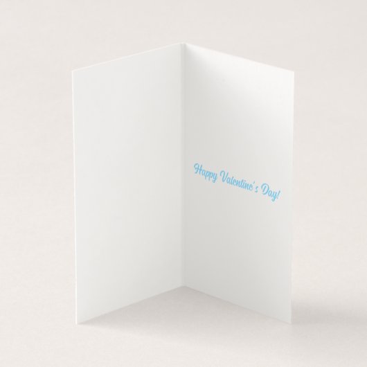 Cute Hamster Valentine's Day Kaart (Binnen)