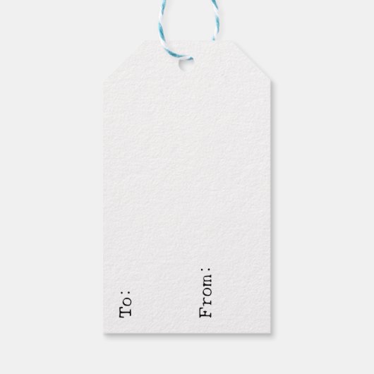 Cute Hand draw Puffin Cadeaulabel (Achterkant)