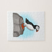 Cute Hand draw Puffin Legpuzzel (Horizontaal)