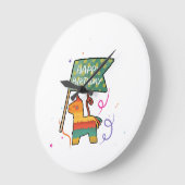 Cute Hand-Drawn Birthday  Grote Klok (Hoek)