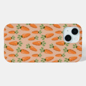 Cute Hand-drawn Carrots Seamless Pattern Case-Mate iPhone Case (Achterkant (horizontaal))