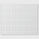 Cute Hand-Drawn Cat Doodles Cadeaupapier (Vlak)