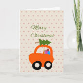 Cute hand drawn Christmas card Kaart (Voorkant)