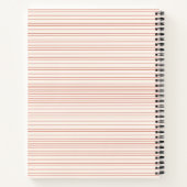 Cute Hand-Drawn Family Name Thanksgiving Recipe Notitieboek (Achterkant)