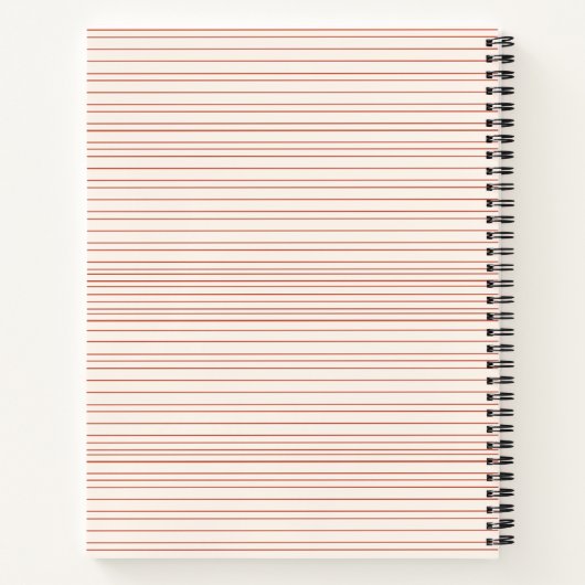 Cute Hand-Drawn Family Name Thanksgiving Recipe Notitieboek (Achterkant)