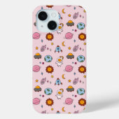 Cute Hand-drawn Little Planet Case-Mate iPhone Case (Achterkant)