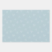 Cute Hand Drawn Snowflake Pattern Inpakpapier Vel (Voorkant)
