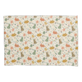Cute Hand Drawn Spring Bunnies Pillowcase Kussensloop (Voorkant)