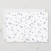 Cute Hand Drawn Stars Happy Hanukkah Family Holida Feestdagenkaart (Achterkant)