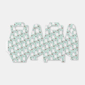 Cute Hand Drawn Unicorn Cat Pattern Bedankdoosjes (Uitgevouwen)