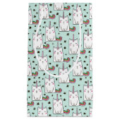 Cute Hand Drawn Unicorn Cat Pattern Klein Cadeauzakje (Voorkant)