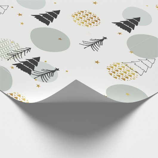 Cute Hand Made Kerstmis Cadeaupapier (Hoek)