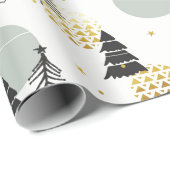 Cute Hand Made Kerstmis Cadeaupapier (Rol Hoek)