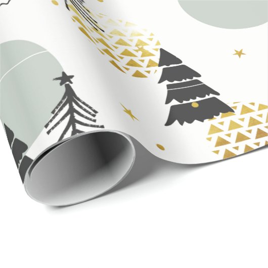 Cute Hand Made Kerstmis Cadeaupapier (Rol Hoek)