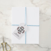 Cute Handmade with Love Wreated Cadeaulabel (Met Touw)