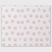 CUTE HAND'S DOG CADEAUPAPIER (Vlak)