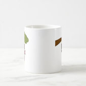 Cute Hanging Monkey Koffiemok (Center)