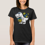 Cute Hanukkah Rex Dinosaur Menorasaurus Chanukah B T-shirt<br><div class="desc">Schattigee Chanoeka Rex Dinosaur Menorasaurus Chanoeka Jongens</div>