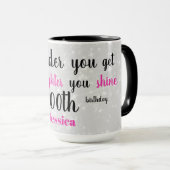 Cute Happy 100th Birthday Mok (Voorkant rechts)