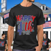 Cute Happy 4th Of July T-shirt