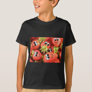 Cute Happy aardbeien T-shirt