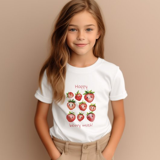 Cute Happy aardbery T-shirt