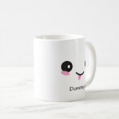 Cute Happy and Sassy Kawaii Face Customizable Mug Koffiemok (Voorkant rechts)