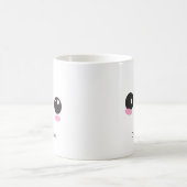 Cute Happy and Sassy Kawaii Face Customizable Mug Koffiemok (Center)