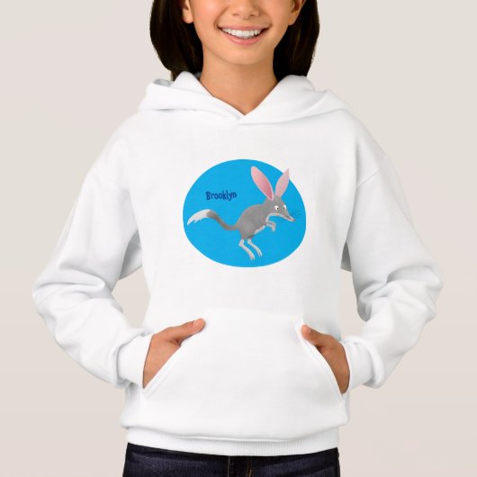 Cute happy Australian bilby cartoon (Voorkant)