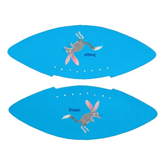 Cute happy Australian bilby cartoon American Football (Panelen)