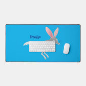 Cute happy Australian bilby cartoon Bureaumat (Keyboard & Muis)