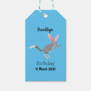 Cute happy Australian bilby cartoon Cadeaulabel