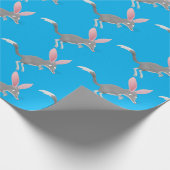 Cute happy Australian bilby cartoon Cadeaupapier (Hoek)