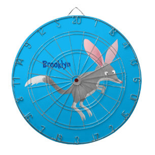 Cute happy Australian bilby cartoon Dartbord