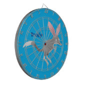 Cute happy Australian bilby cartoon Dartbord (Voorkant Links)