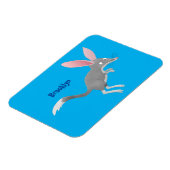 Cute happy Australian bilby cartoon Magneet (Linkerzijde)