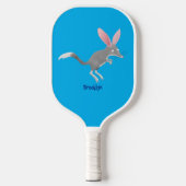 Cute happy Australian bilby cartoon Pickleball Paddle (Voorkant)