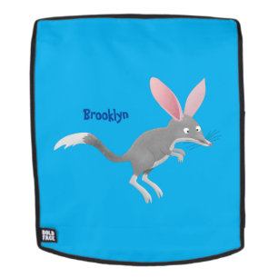 Cute happy Australian bilby cartoon Rugtassen