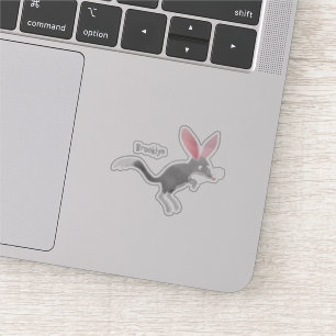 Cute happy Australian bilby cartoon Sticker