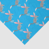 Cute happy Australian bilby cartoon Tissuepapier (Detail)