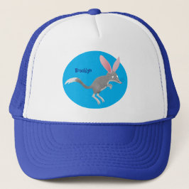 Cute happy Australian bilby cartoon Trucker Pet