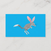 Cute happy Australian bilby cartoon Visitekaartje (Achterkant)