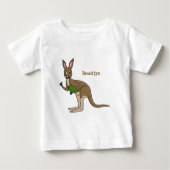 Cute happy Australian kangaroo illustratie (Voorkant)